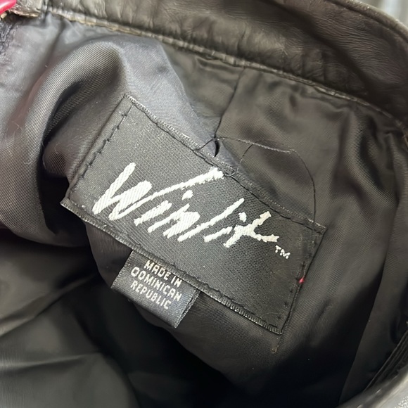 Winlit Vintage Genuine Leather Skirt - Picture 4 of 5